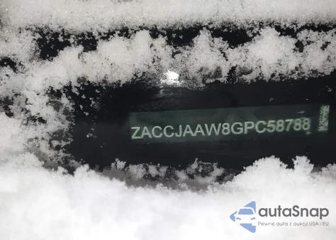 2016 Jeep Renegade Sport from USA, damaged, VIN ZACCJAAW8GPC58788